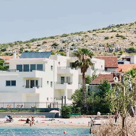 Cap Adria Apartments- Beachfront, Private Swimming Pool, Near Sibenik